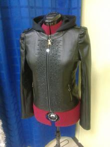 Куртка кожанная