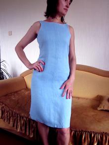 Платье льняное