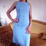 Платье льняное